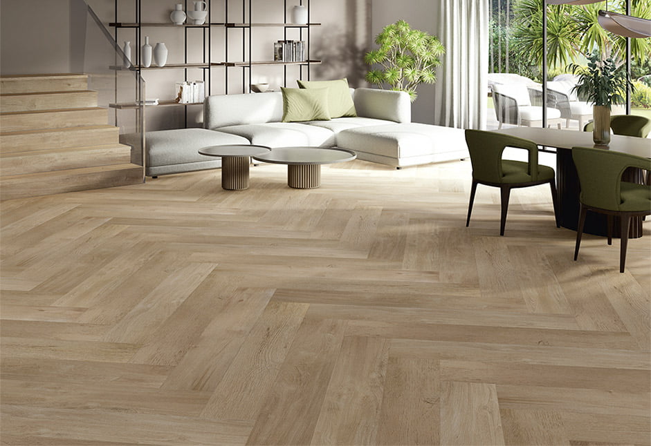 Suelos de madera cerámica en Málaga