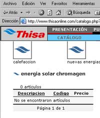 THISA Y CHROMAGEN SE UNEN PARA LANZAR UNA LÍNEA DE PRODUCTOS DE ENERGÍA SOLAR TÉRMICA