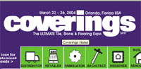 EL MARTES SE INAUGURA COVERINGS 2004 EN ORLANDO (FLORIDA)