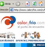 CALORYFRIO.COM ALCANZA UNA MEDIA DE 45.000 USUARIOS AL MES