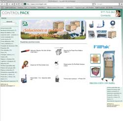 CONTROLPACK PRESENTA SU NUEVA PÁGINA WEB